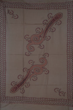 Image of Kashmiri Hand Embroidered Pure Pashmina Stole