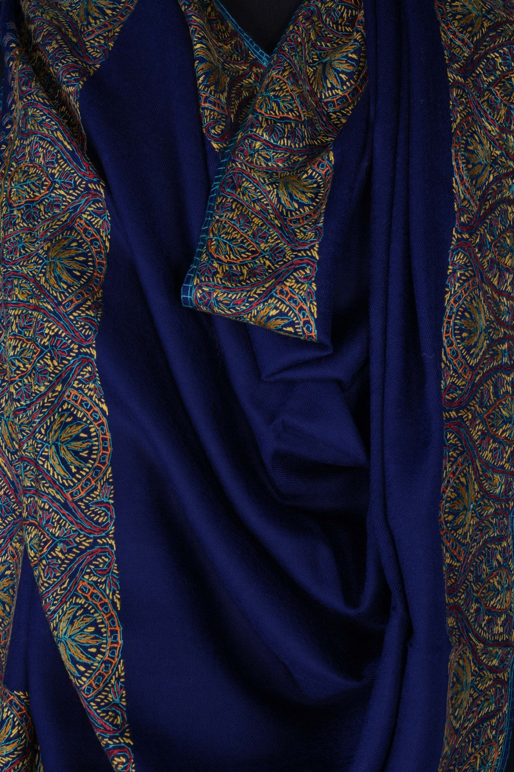 Image of Kashmiri Hand Embroidered Pure Pashmina Stole