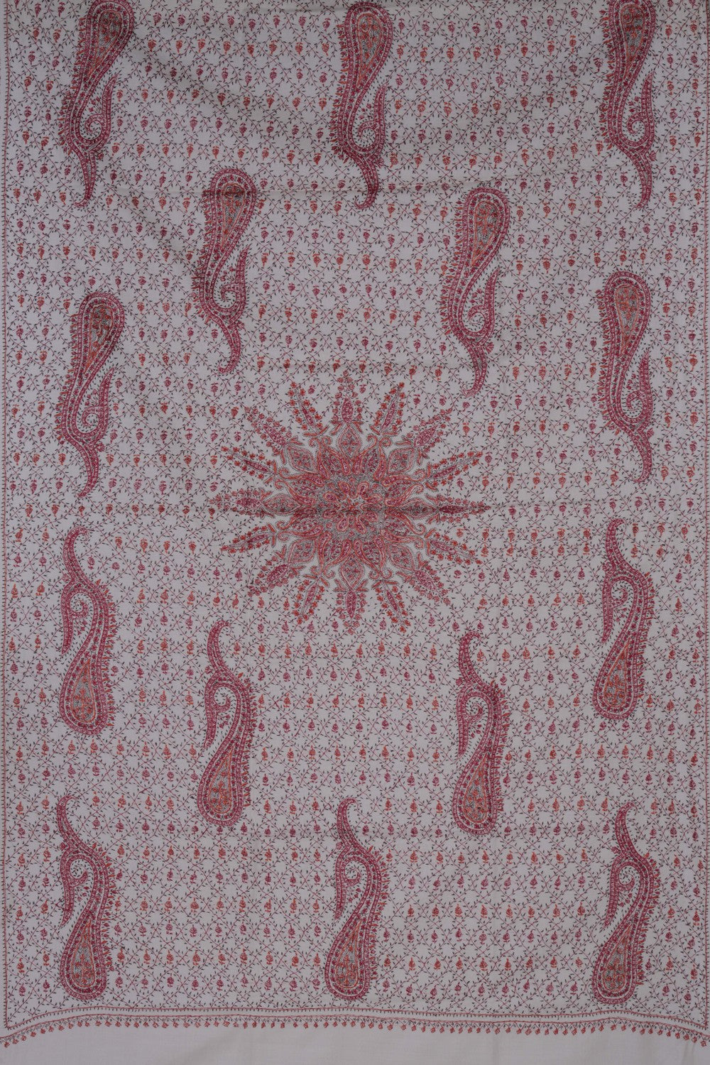 Image of Kashmiri Hand Embroidered Pure Pashmina Stole