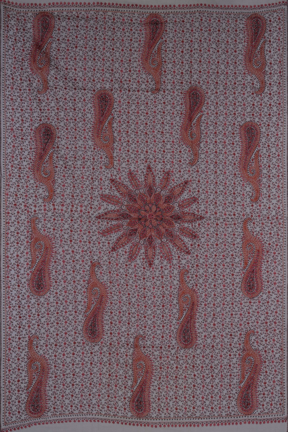 Image of Kashmiri Hand Embroidered Pure Pashmina Stole