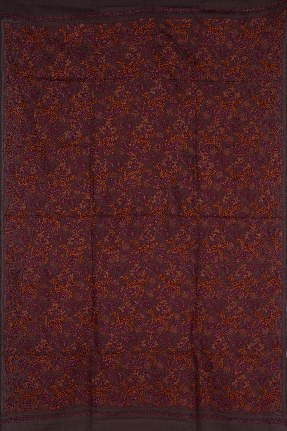 Image of Kashmiri Hand Embroidered Pure Pashmina Stole