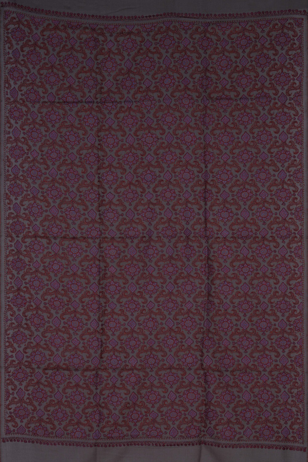 Image of Kashmiri Hand Embroidered Pure Pashmina Stole