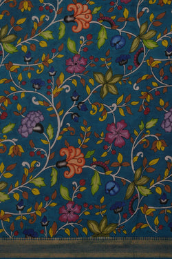 Image of Kalamkari Pink Saree