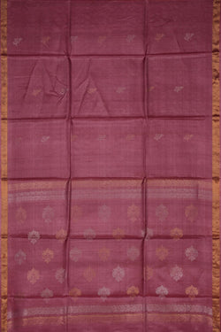 Image of A Tussar Zari Motif Saree