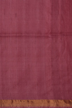 Image of A Tussar Zari Motif Saree