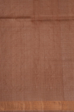 Image of A Tussar Zari Motif Saree