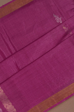 Image of A Tussar Zari Motif Saree
