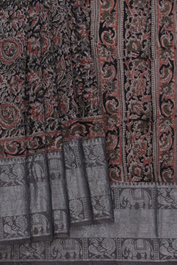 Image of Kalamkari Printed Saree
