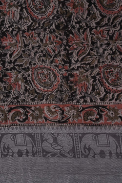 Image of Kalamkari Printed Saree
