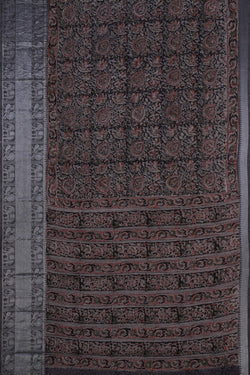 Image of Kalamkari Printed Saree