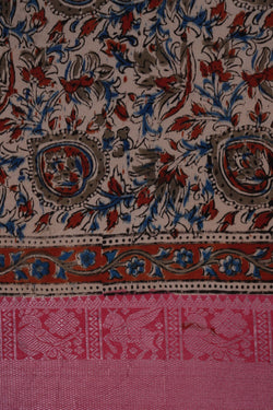 Image of Kalamkari Printed Saree