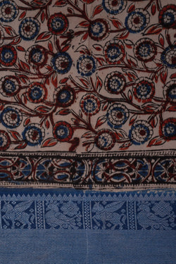 Image of Kalamkari Printed Saree