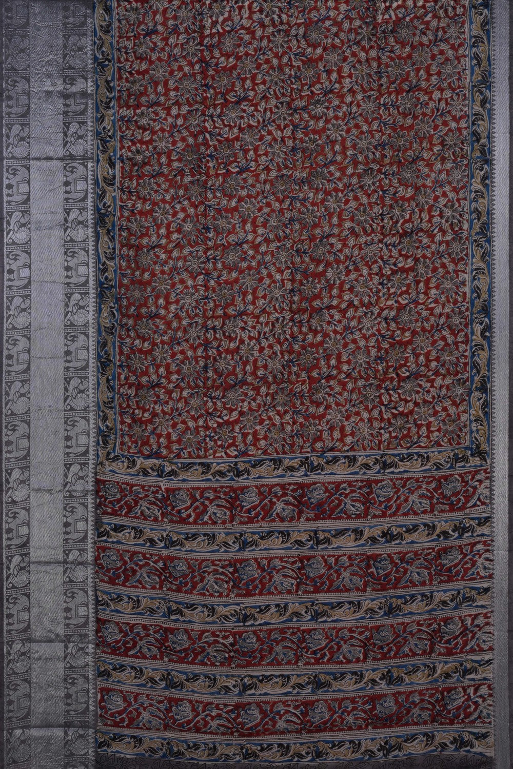 Image of Kalamkari Printed Saree