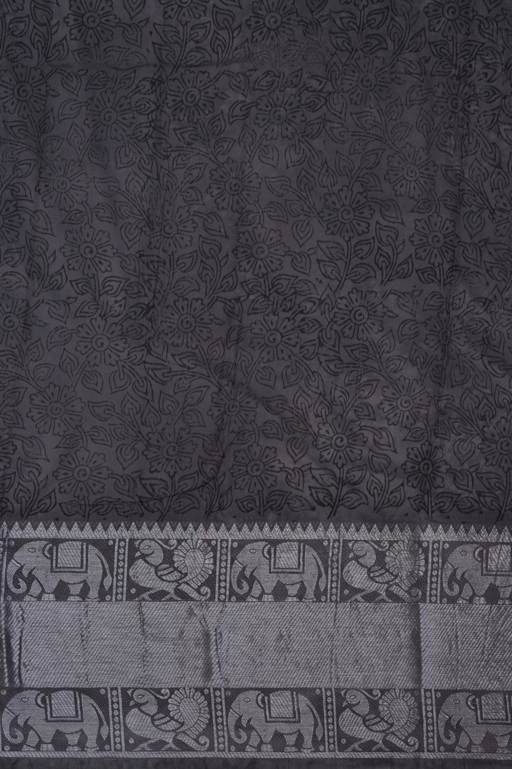 Image of Kalamkari Printed Saree