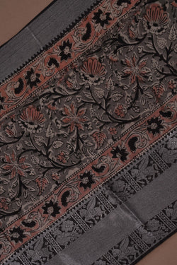 Image of Mangalgiri Silk Bagru Printed Saree