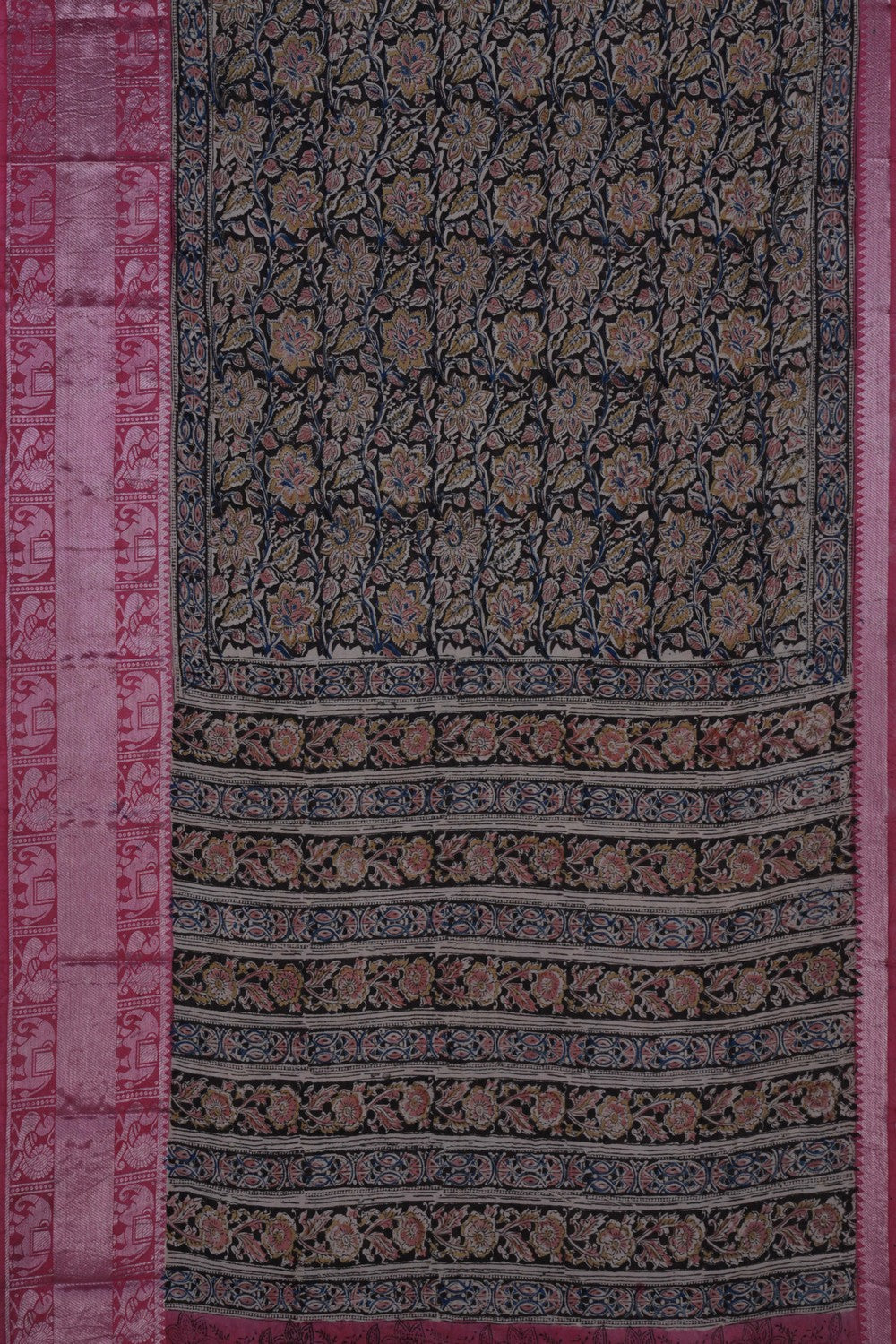 Image of Kalamkari Printed Saree