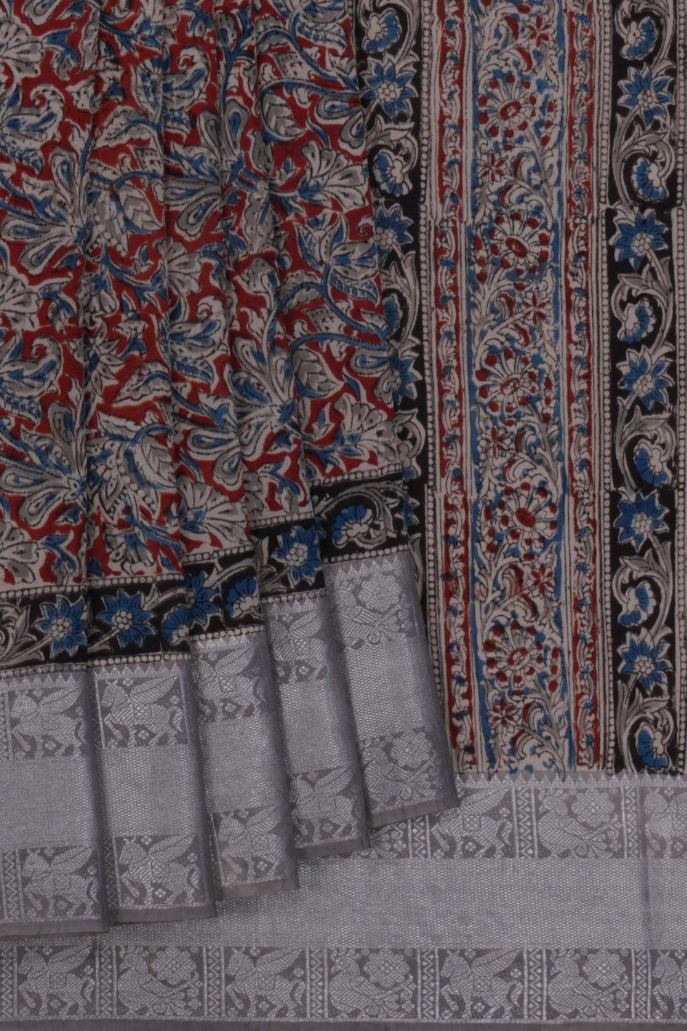 Image of Kalamkari Printed Saree