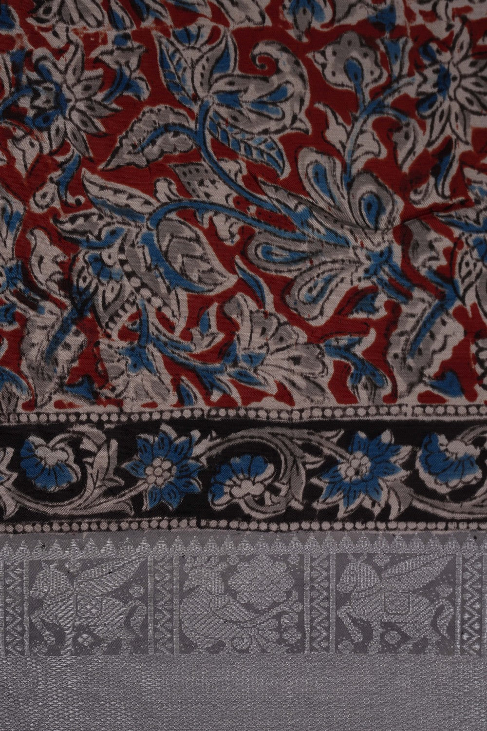 Image of Kalamkari Printed Saree