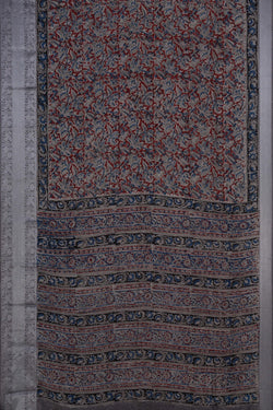 Image of Kalamkari Printed Saree
