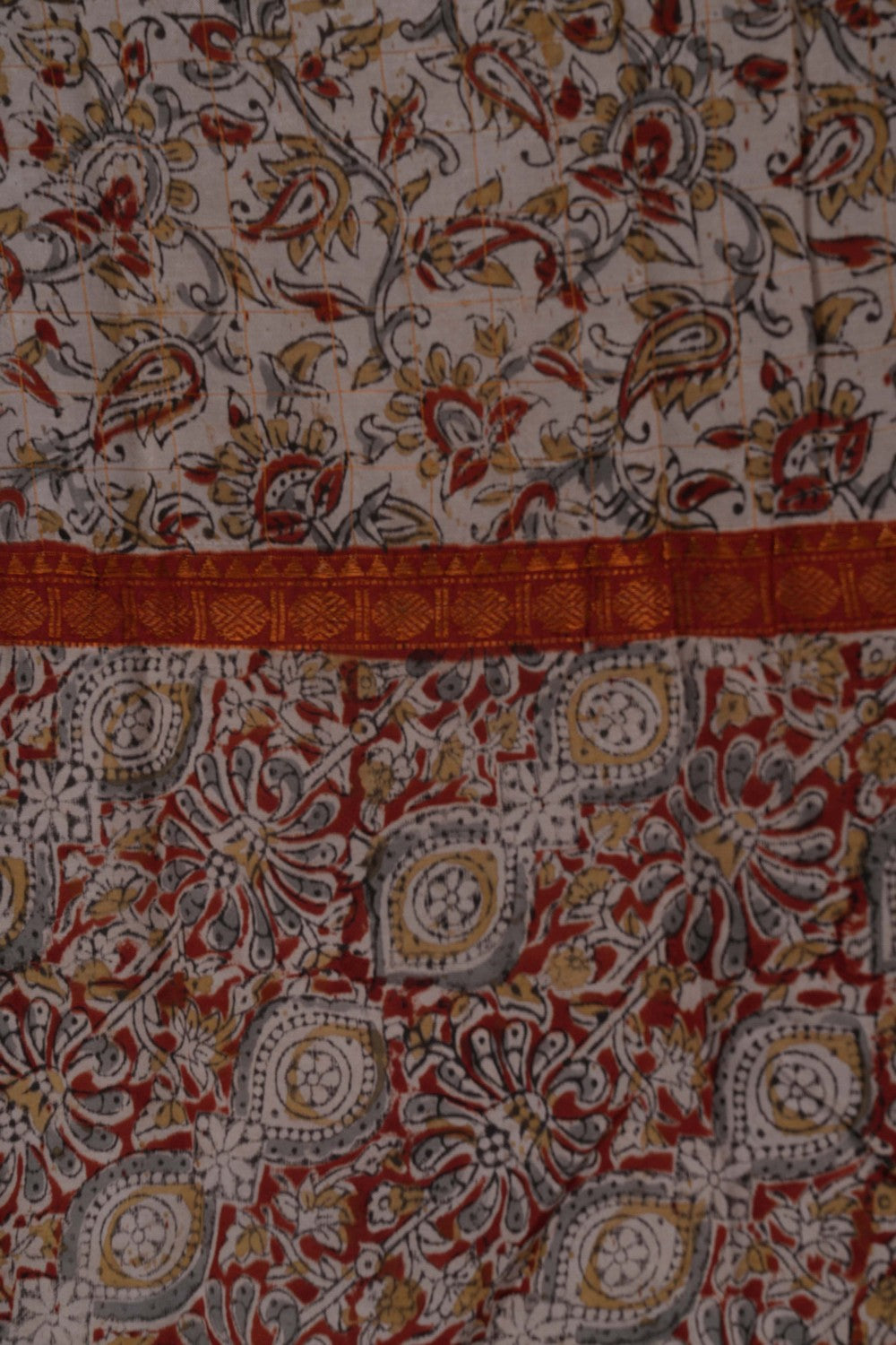 Kalamkari Printed Saree