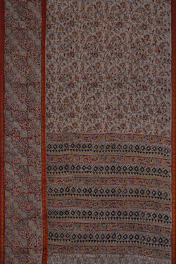 Image of Kalamkari Printed Saree
