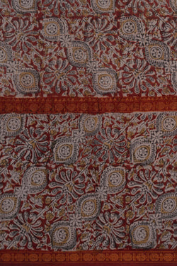 Image of Kalamkari Printed Saree