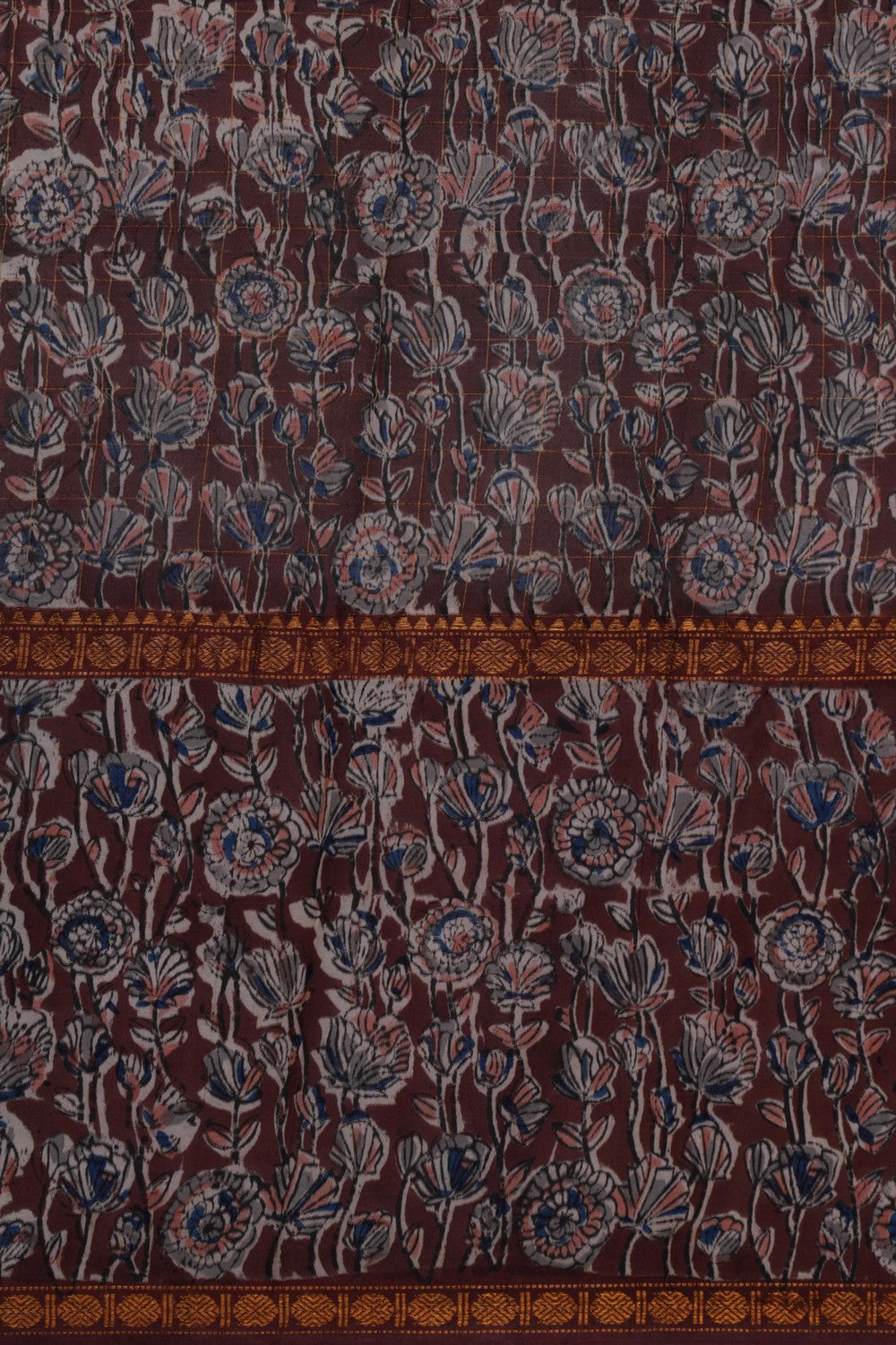 Image of Kalamkari Printed Saree