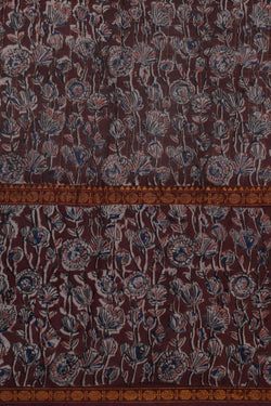 Image of Kalamkari Printed Saree