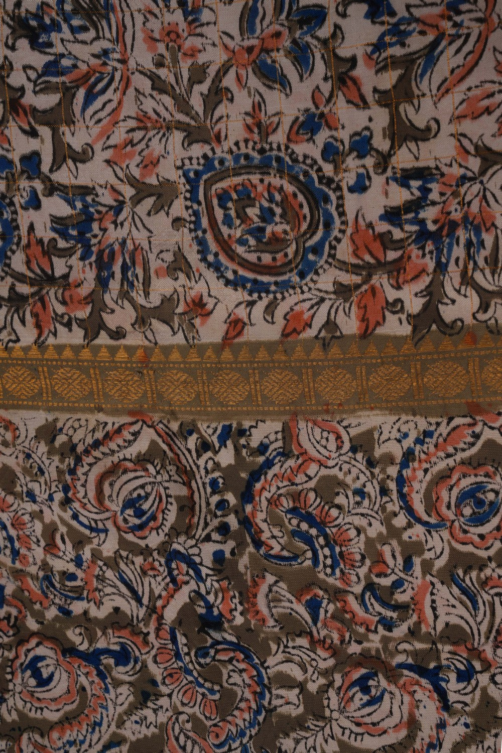 Kalamkari Printed Saree