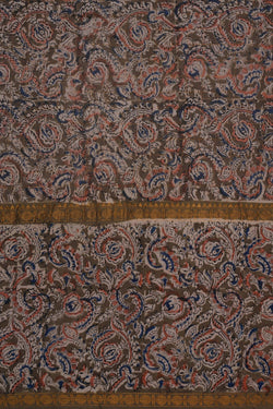 Image of Kalamkari Printed Saree