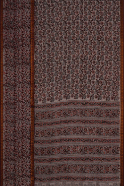 Image of Kalamkari Printed Saree