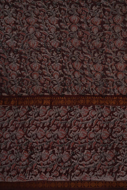 Image of Kalamkari Printed Saree