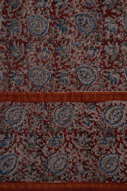 Image of Kalamkari Printed Saree