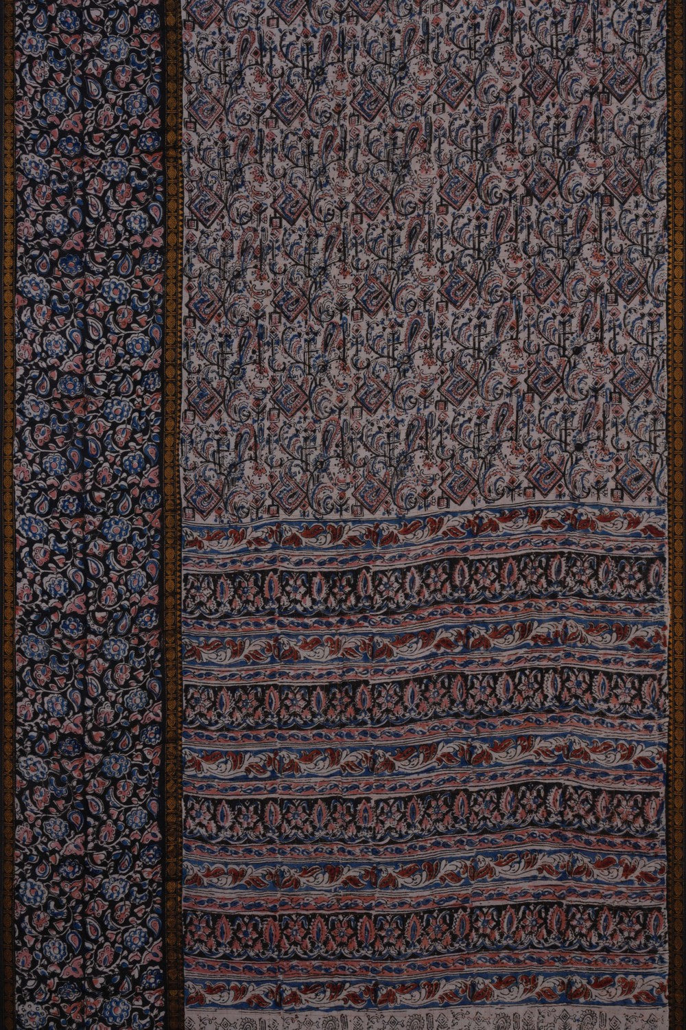 Image of Kalamkari Printed Saree
