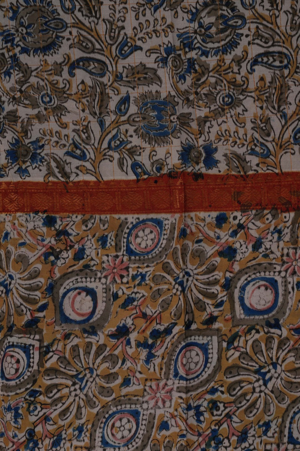 Kalamkari Printed Saree