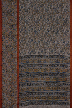 Image of Kalamkari Printed Saree