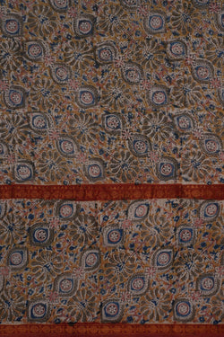 Image of Kalamkari Printed Saree