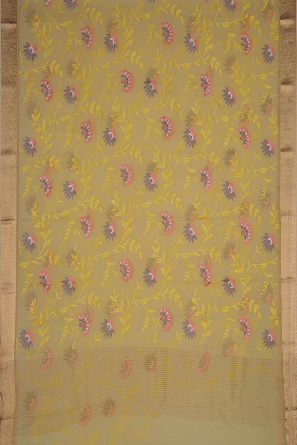 Image of Chiffon Embroidery Saree