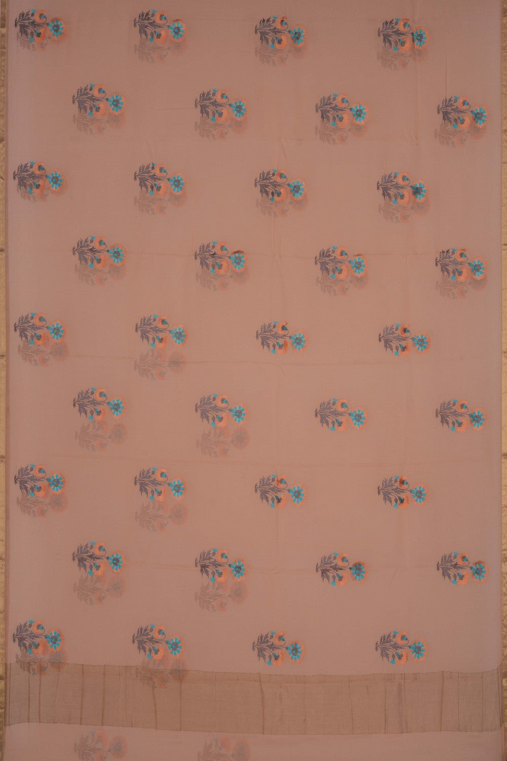 Image of Chiffon Embroidery Saree