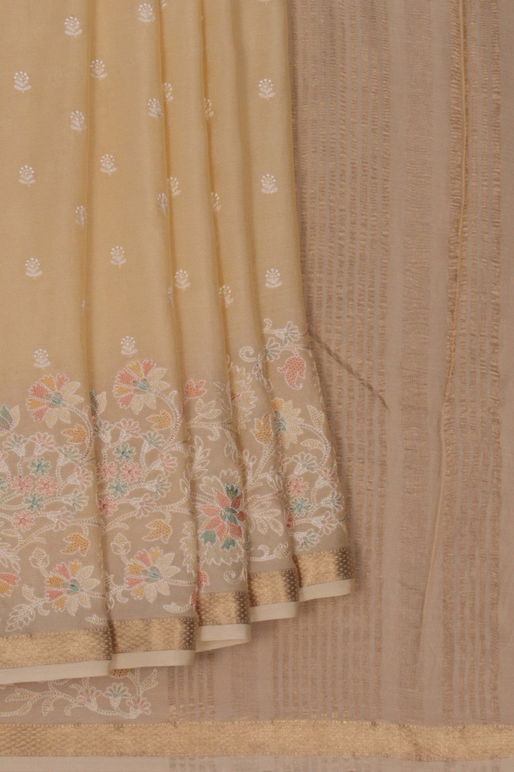 Georgette Embroidery Saree