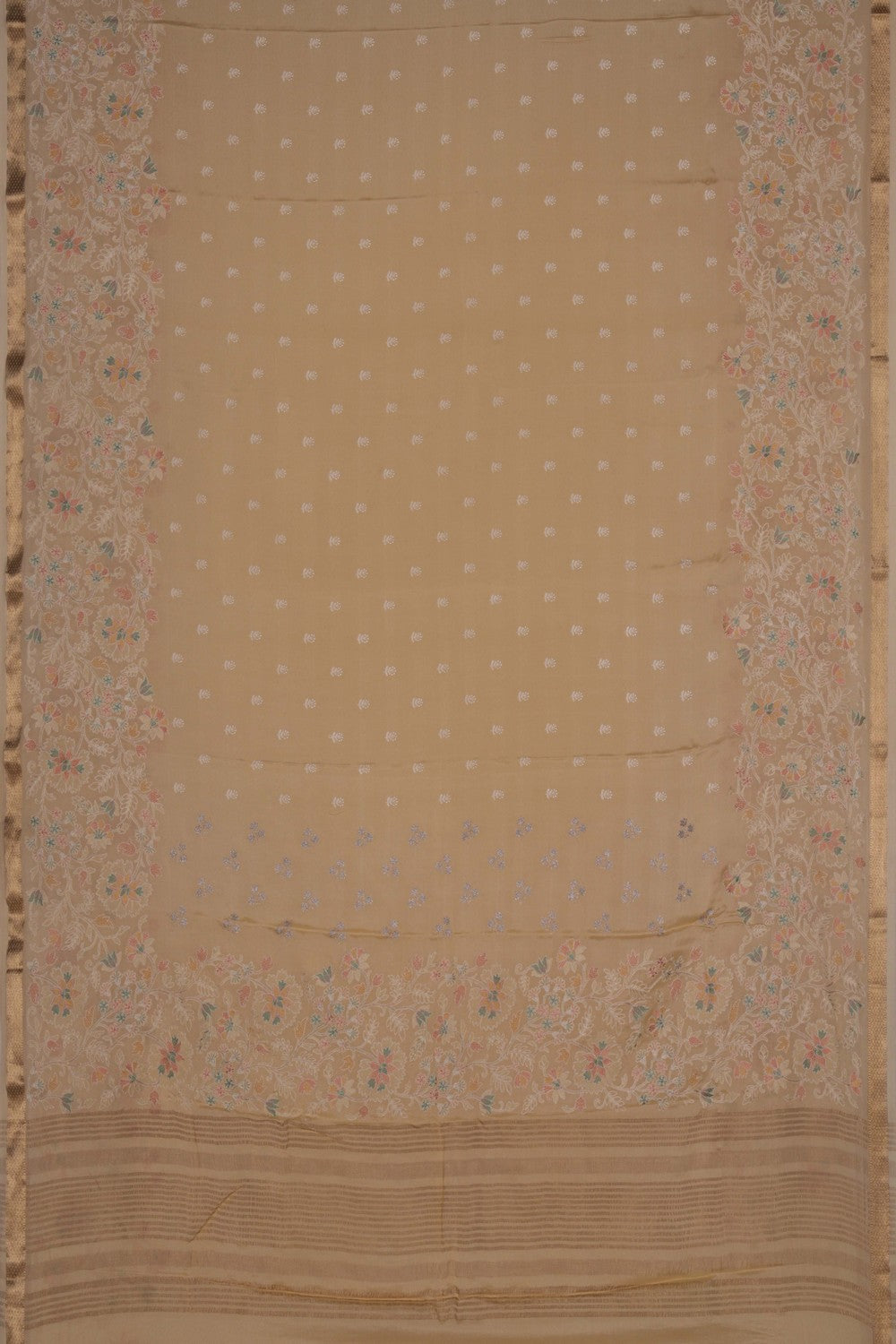 Georgette Embroidery Saree