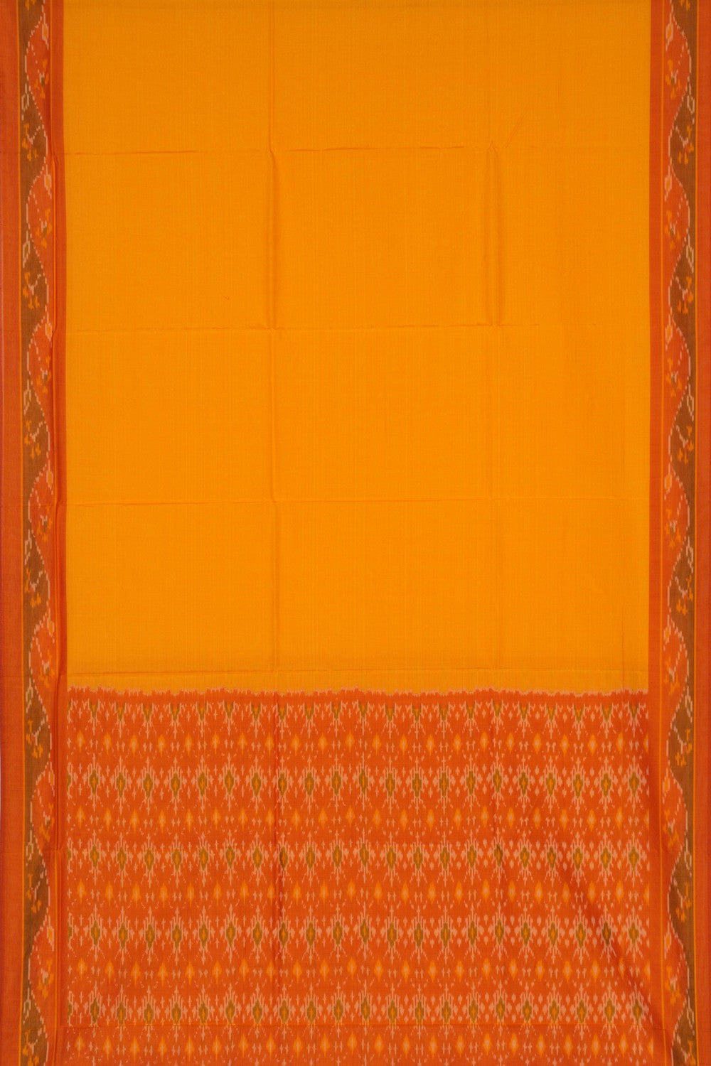 Pochampally Silk Unstitched Suit Set Fabric (3 Pcs Set)