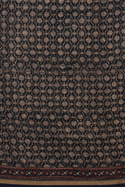 Image of Unstitched Suit Set Navy Blue Fabric (3 Pcs Set)