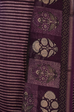 Image of Unstitched Suit Set Green Fabric (3 Pcs Set)