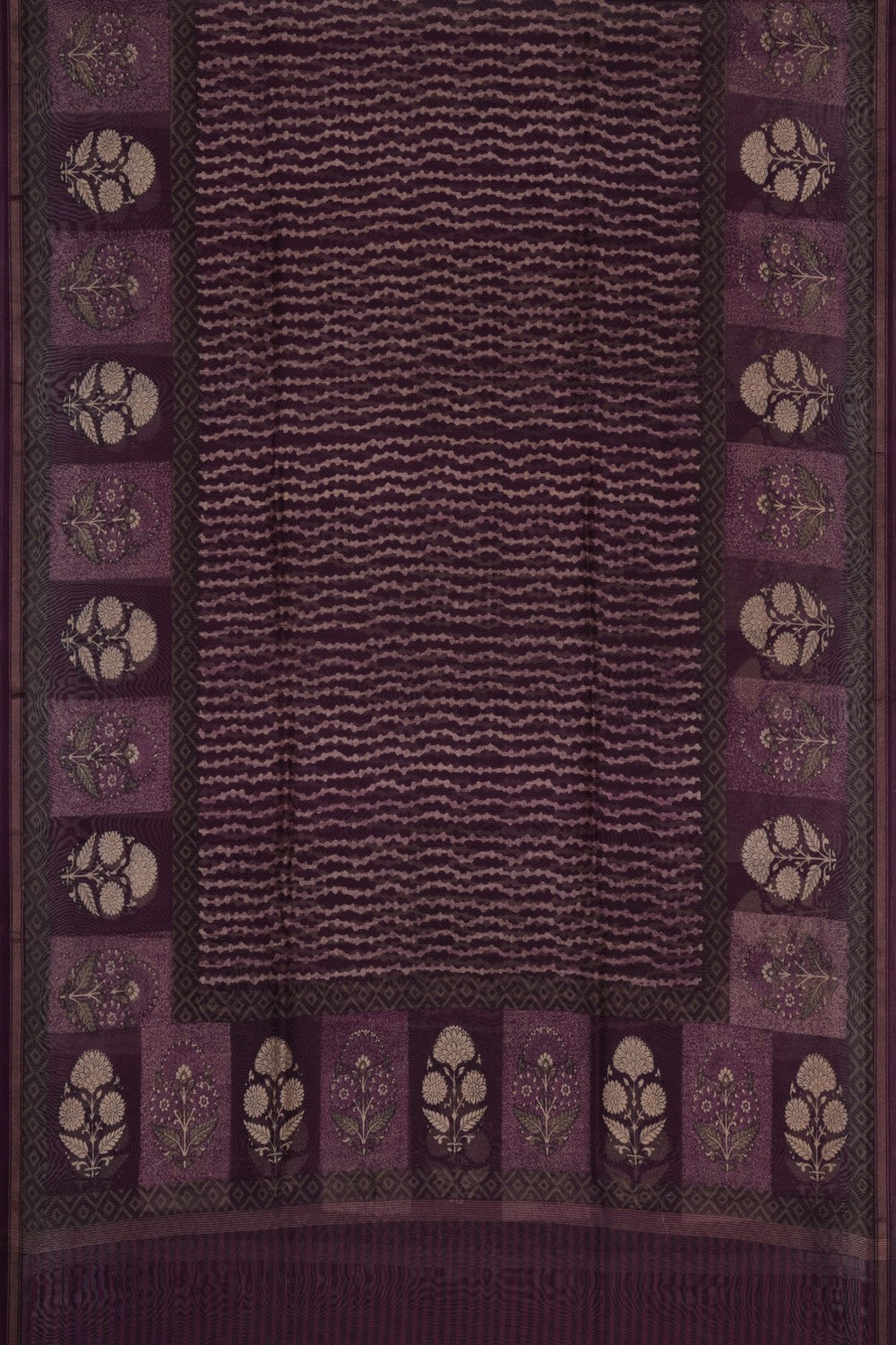 Image of Unstitched Suit Set Green Fabric (3 Pcs Set)