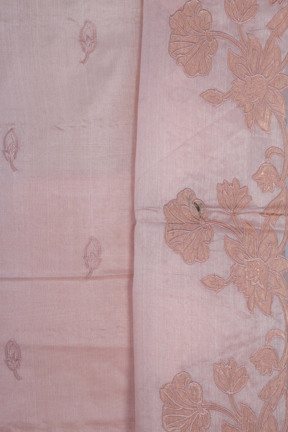 Image of Unstitched Suit Set Tussar Fabric (3 Pcs Set)