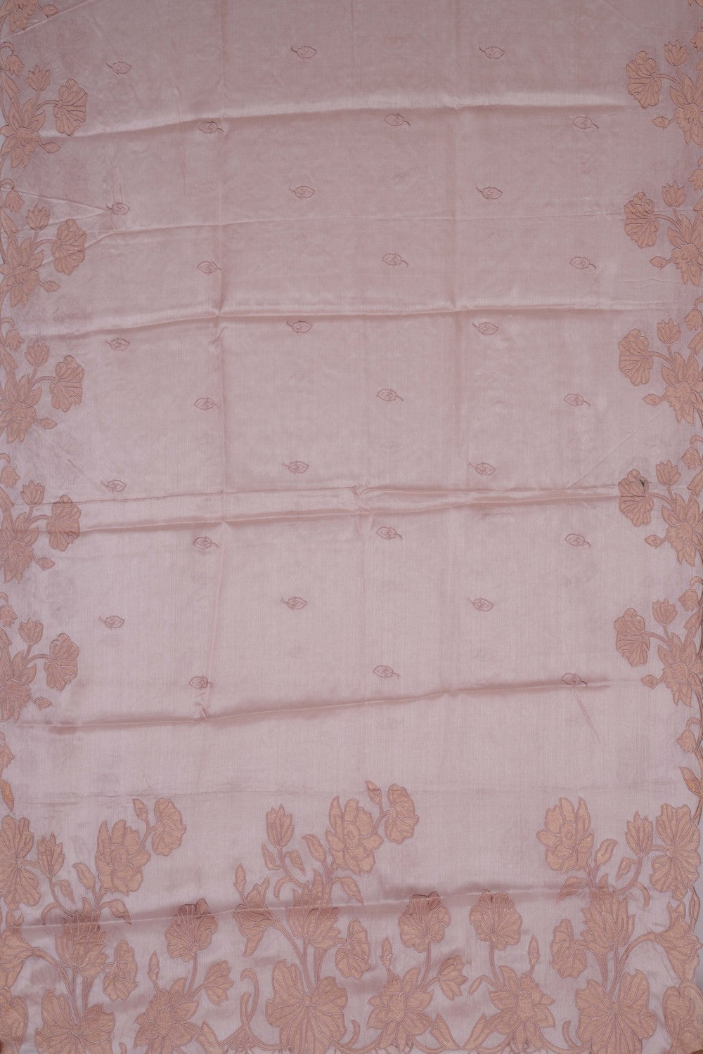 Image of Unstitched Suit Set Tussar Fabric (3 Pcs Set)