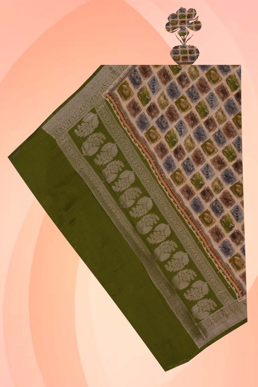 Image of Banarasi Chanderi Dupatta