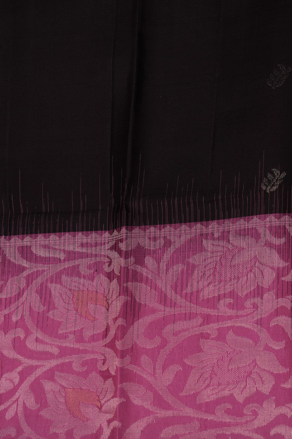 South Silk Chocolate Brown Saree