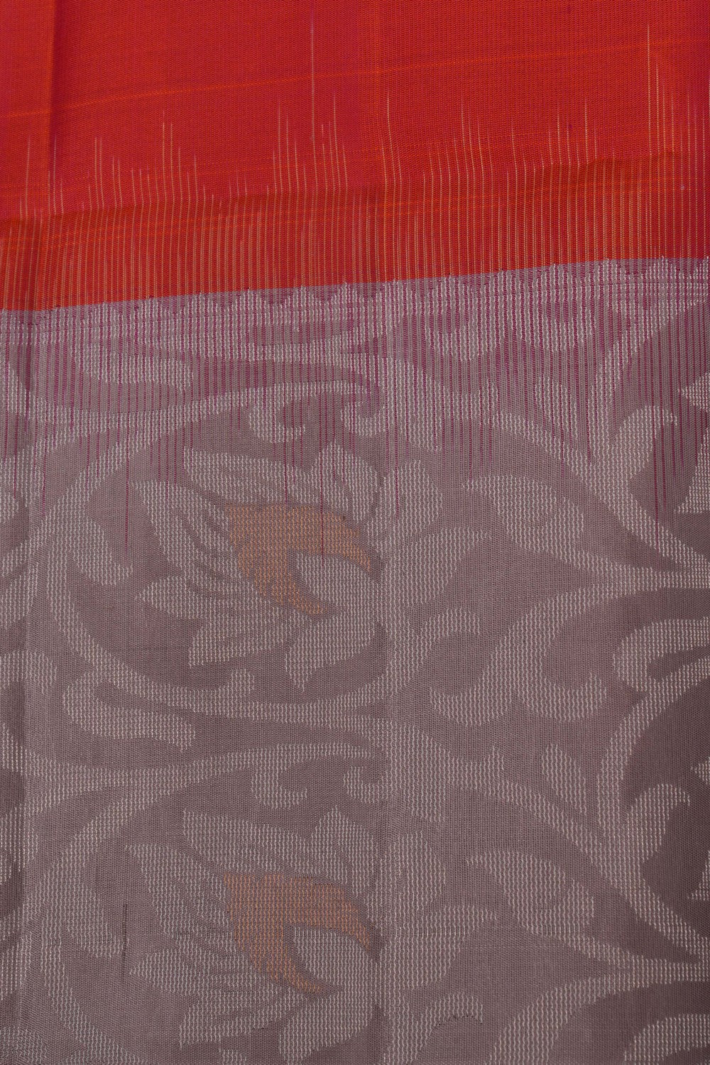 Image of South Silk Fuchsia Pink Saree